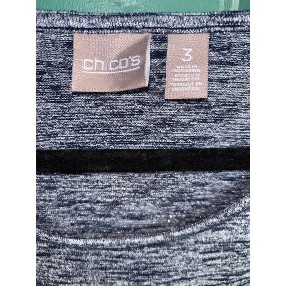 Chicos size XL (3) lightweight long sleeve top - Picture 6 of 9